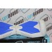 Razor Blade - White\Blue 6.5 Inch
